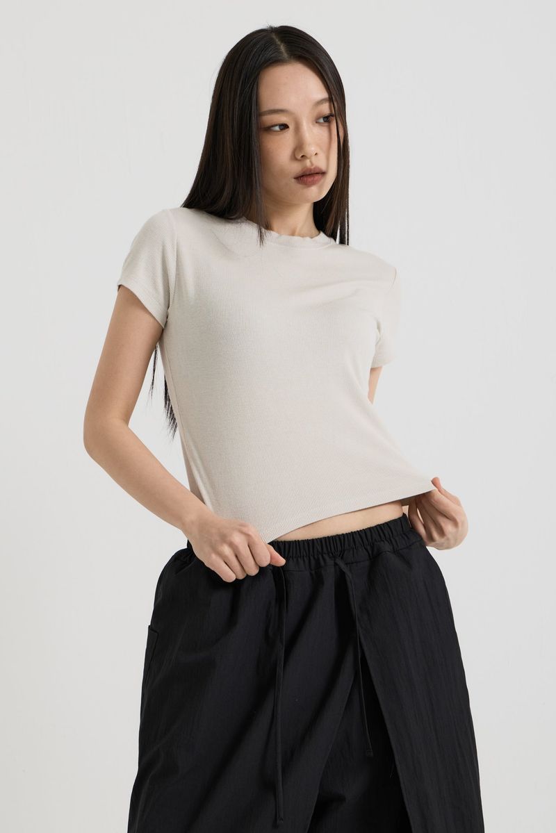 Baby T-shirt, Light Grey