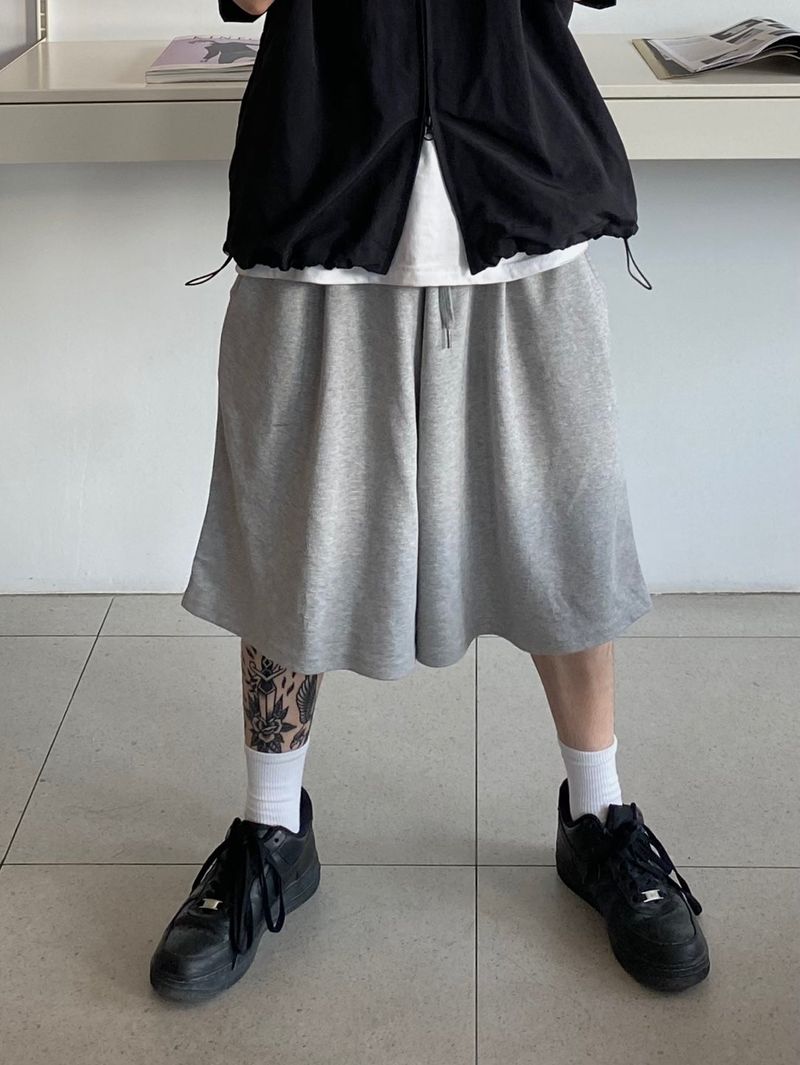 UNAIDUN（アネイダン）の「ベーシックスウェットバミューダパンツ2C（パンツ）」