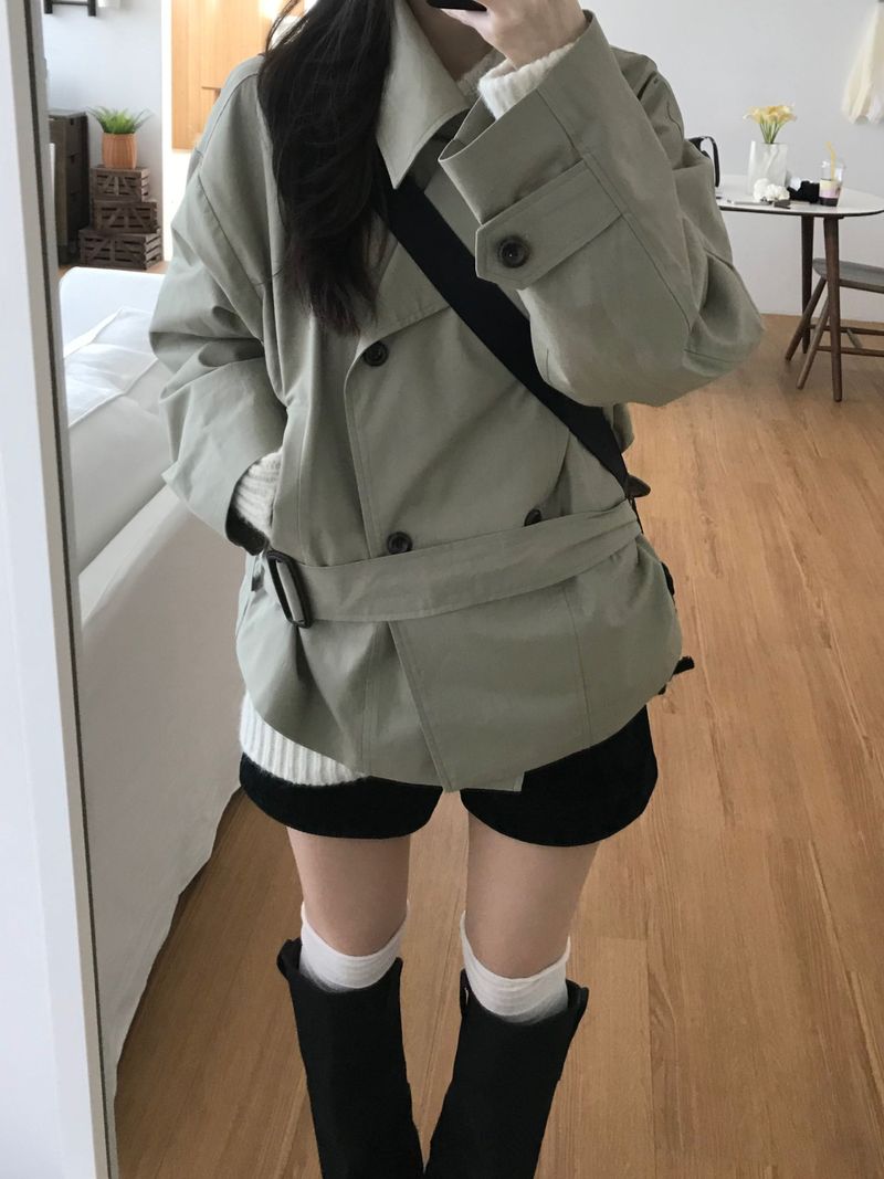 Root Short Trench Jacket (3 colors)