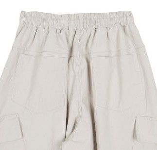 Hedy Curved Cargo Cotton Pants