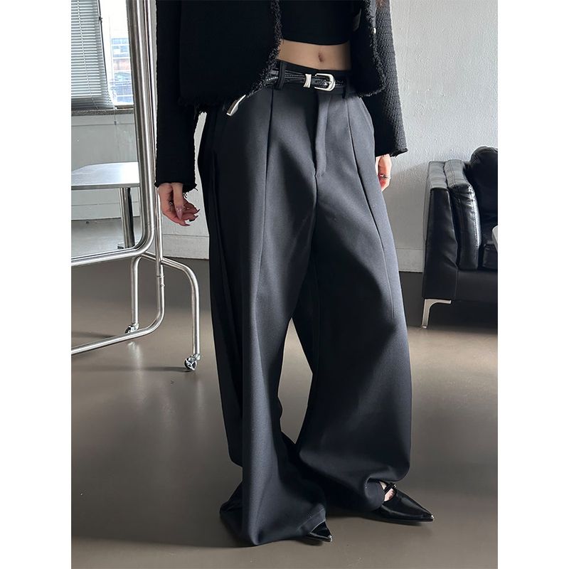  [Unisex] Wide over flare slacks(2color)