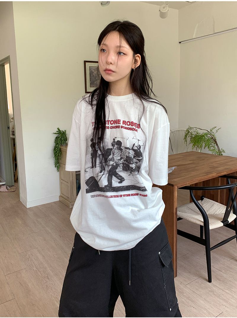 ROCK BAND TEE (2C)