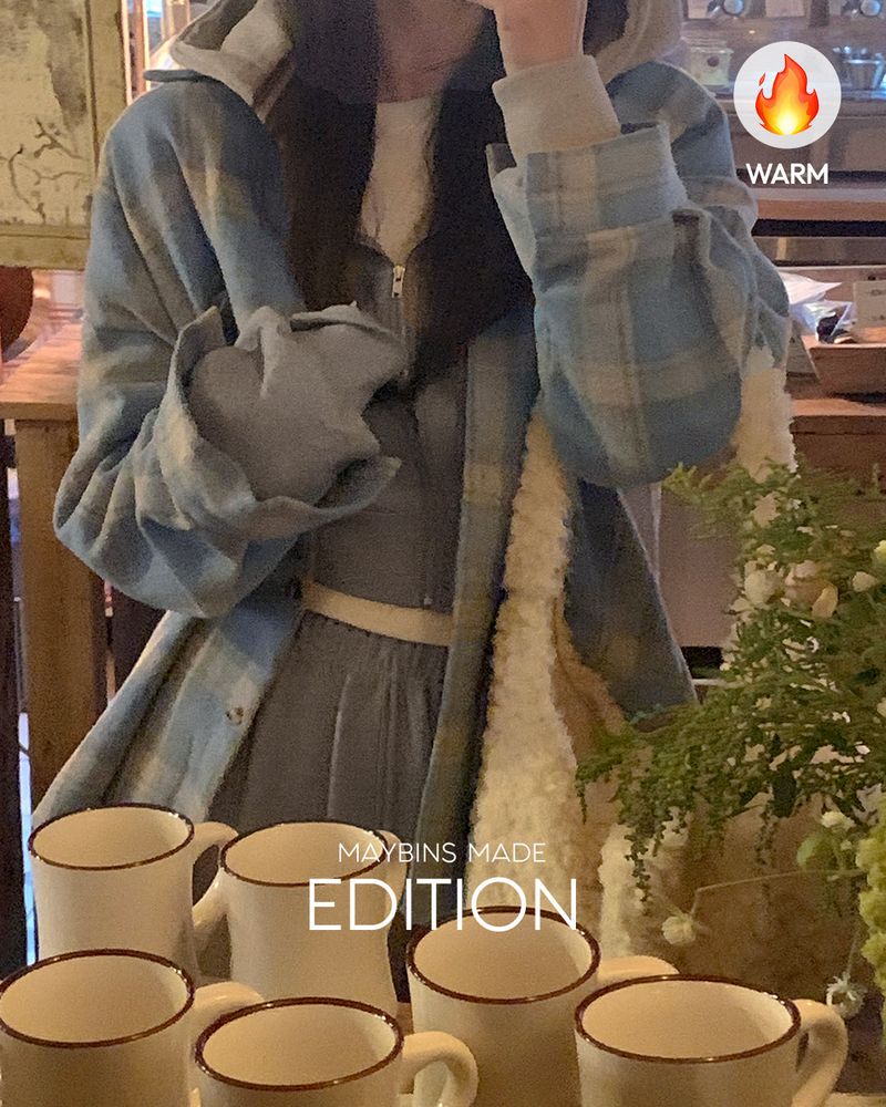[MADE] Nif Napping Checkered Oversized Fit Shirt