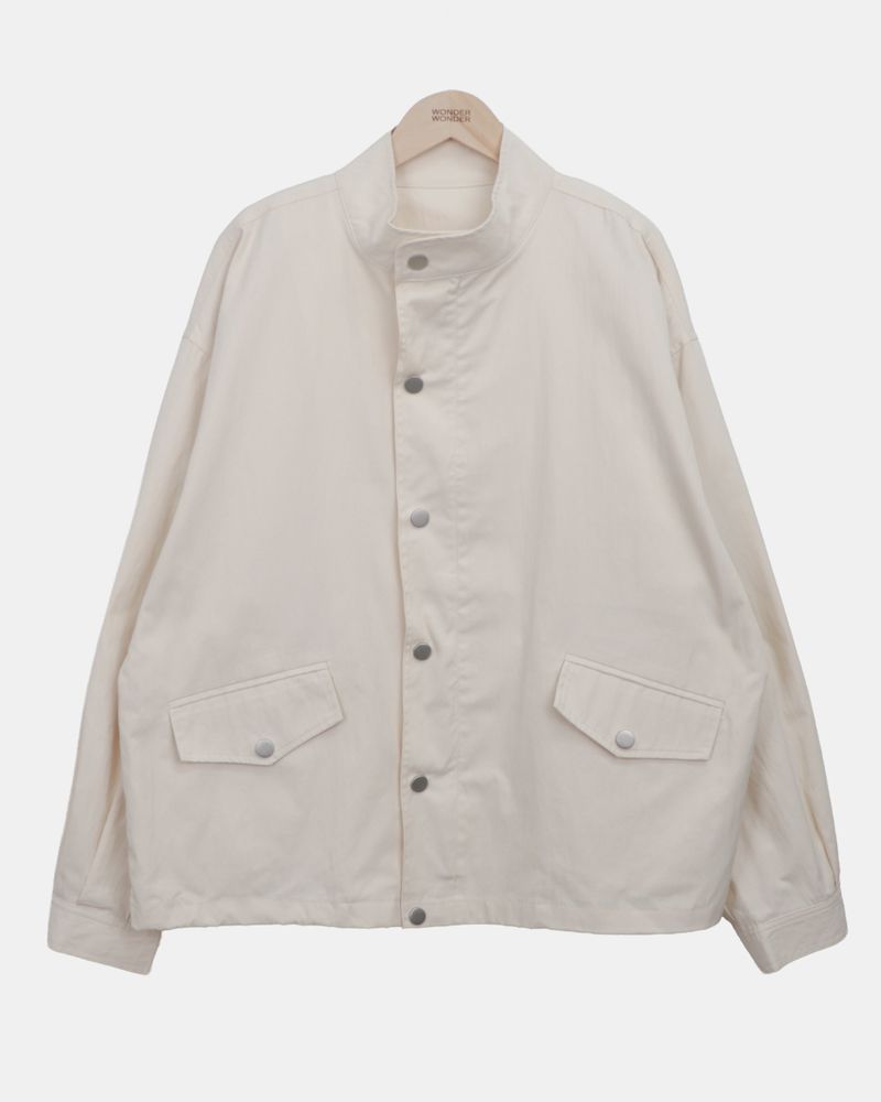 Henlo High-Neck Vintage Oversized Field Jacket
