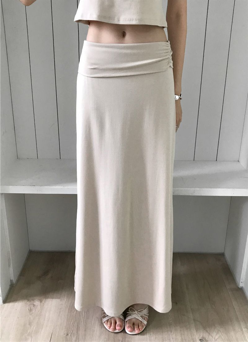 Lumi Square Half-Neck Sleeveless Dress Set