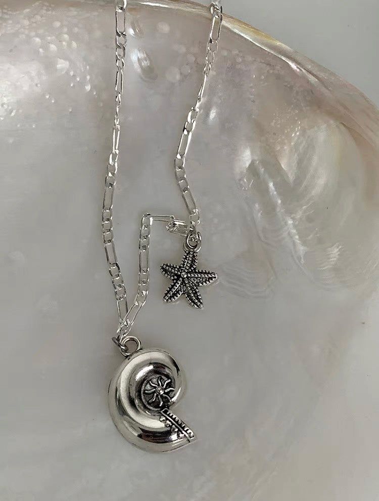 Summer sea symbol necklace