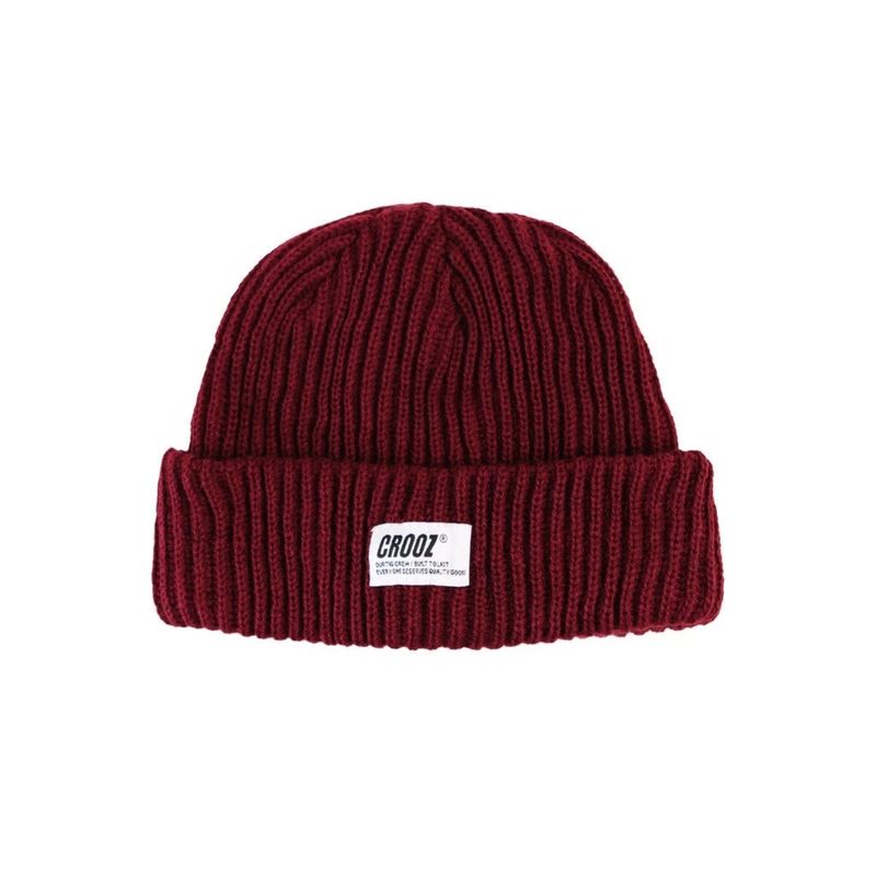 Crooz（クルーズ）の「NEUE IDENTITY | CROOZ WOVEN BEANIE BURGUNDY（Hats）」