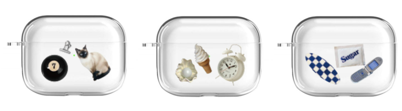 withsome（ウィズサム）の「カラーオブジェクトAirPodsケース（スマホグッズ/小物）」