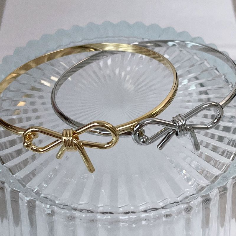 ribbon bangle bracelet