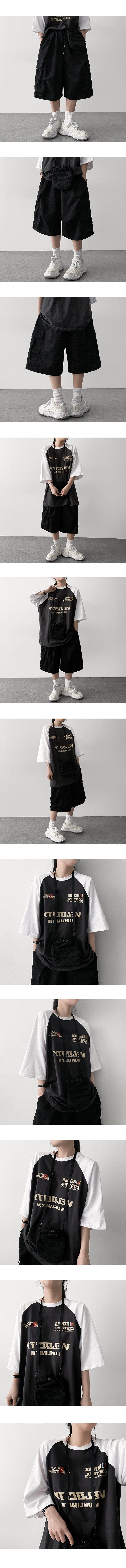 The View Banded Cargo Bermuda Shorts