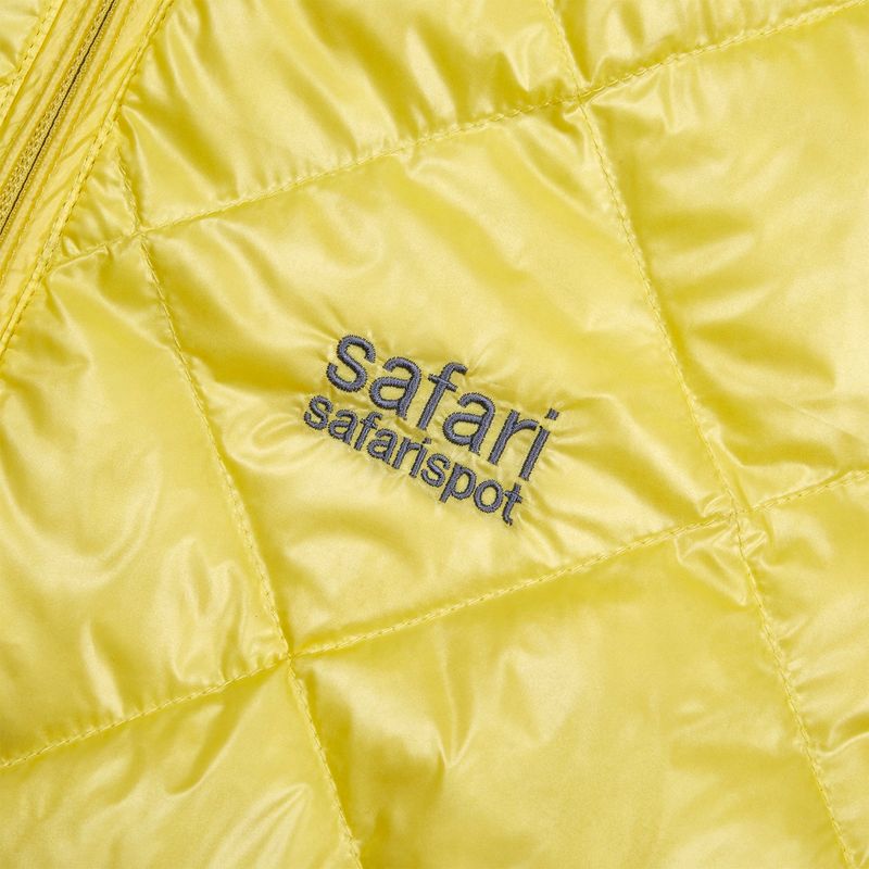 1/2 REVERSIBLE TWO COLOR LIGHT DOWN JACKET (GRAY/YELLOW)