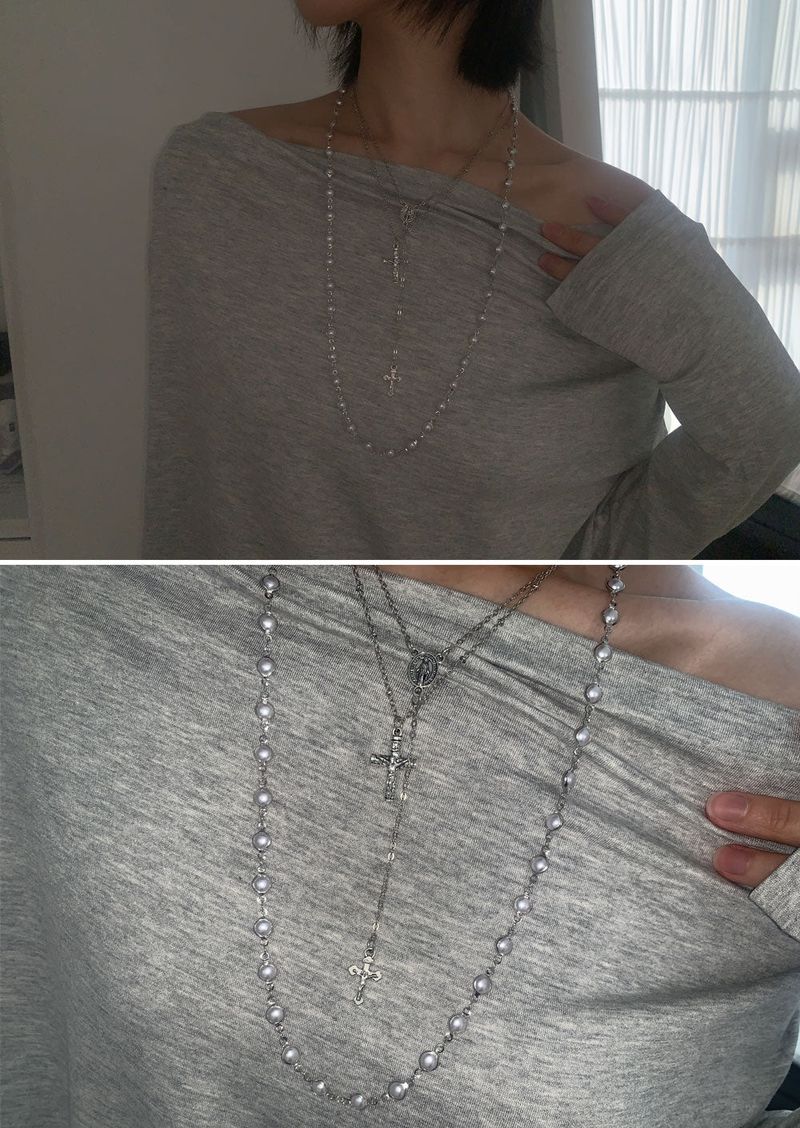 PEARL LAYER NECKLACE