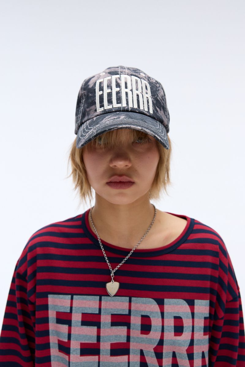 EEERRR Real tree camo pattern ball cap (Black)