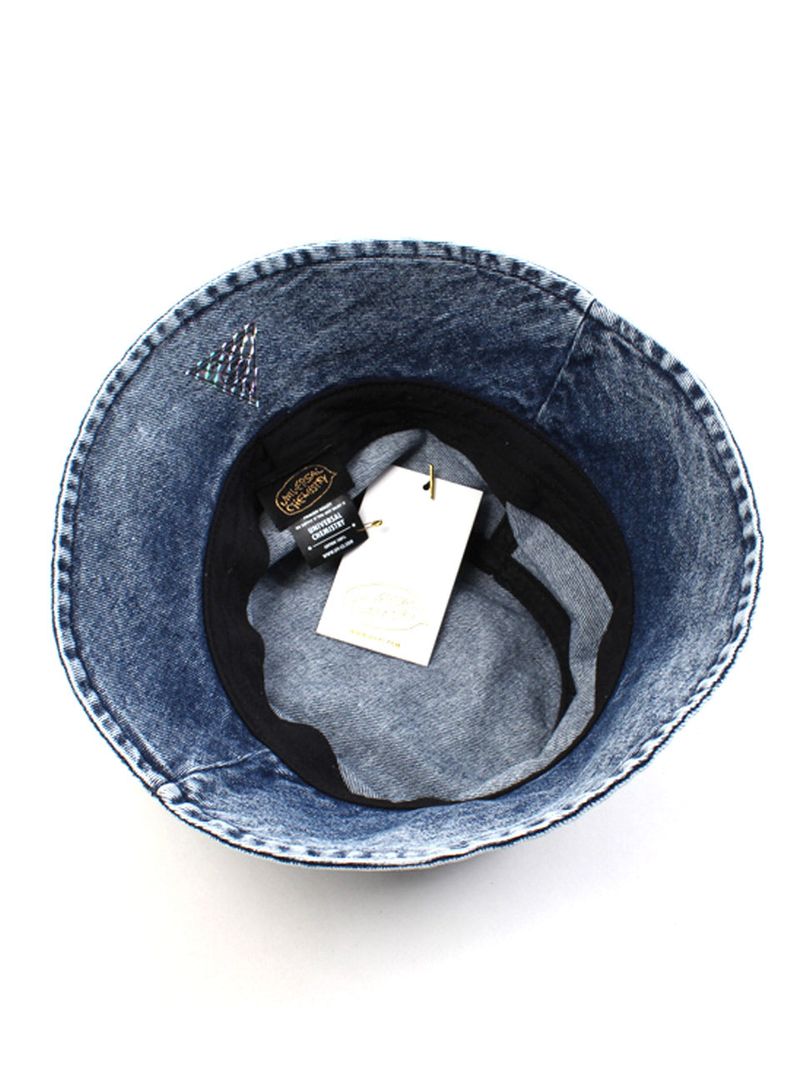 Washing Dark Denim Bucket Hat