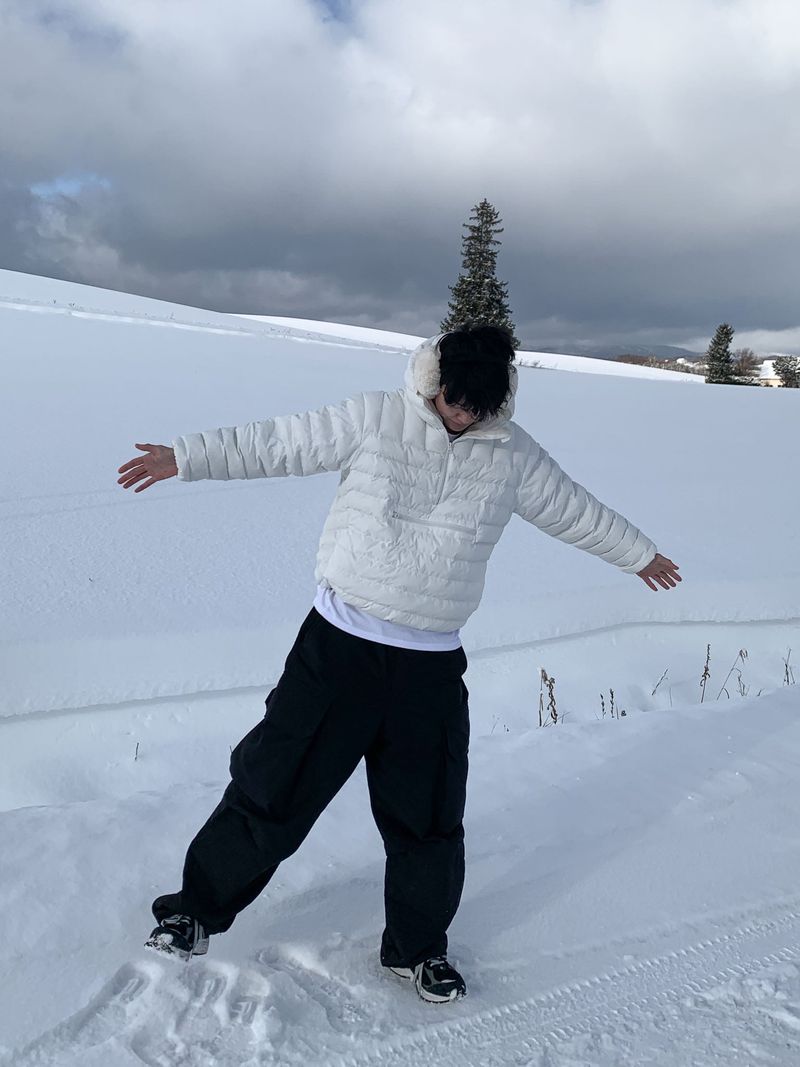 Sapporo anorak hood padding