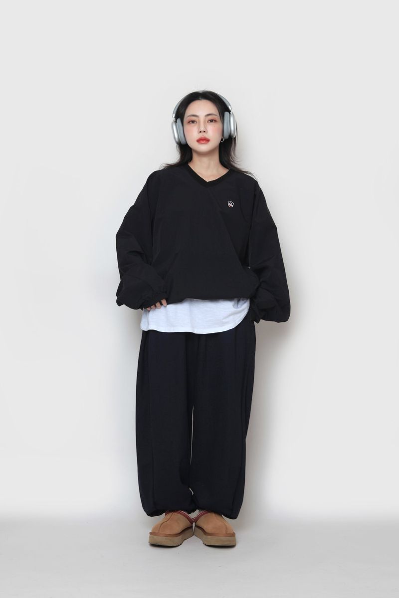 Anorak Warm-up String Sweatshirt