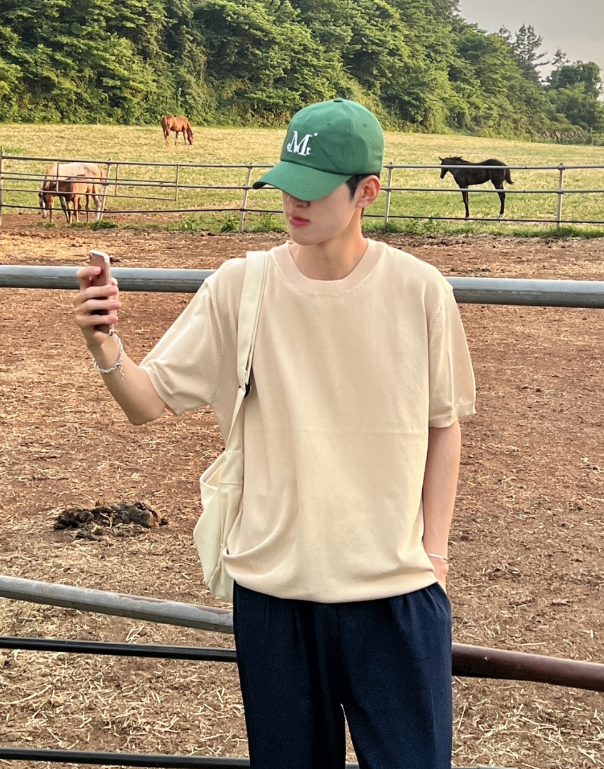 Cent（セントマーケット）の「Oler半袖ニットTシャツ（トップス）」