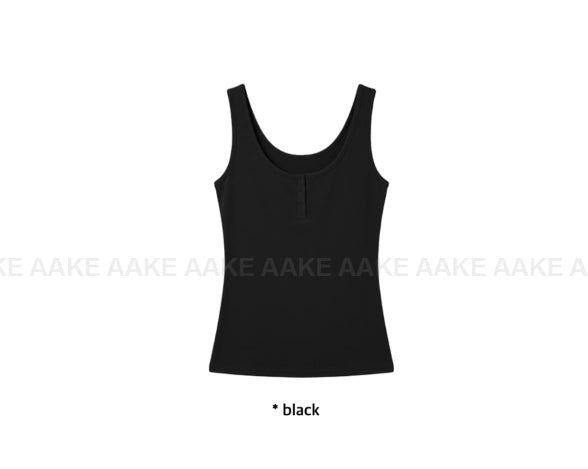 BUTTON POINT SLEEVELESS
