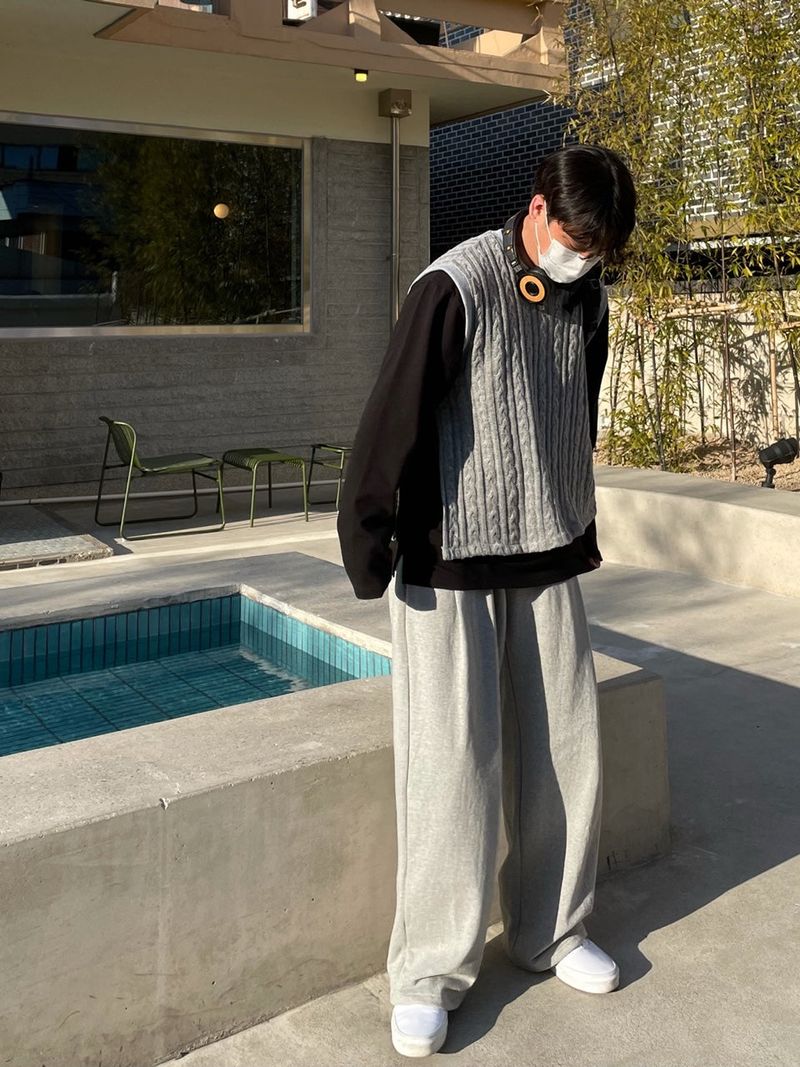EDEN ONETUCK TRAINING PANTS(4COLOR)