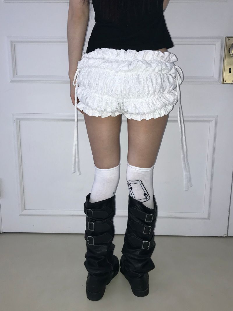 shushu shirring shorts(2 color)