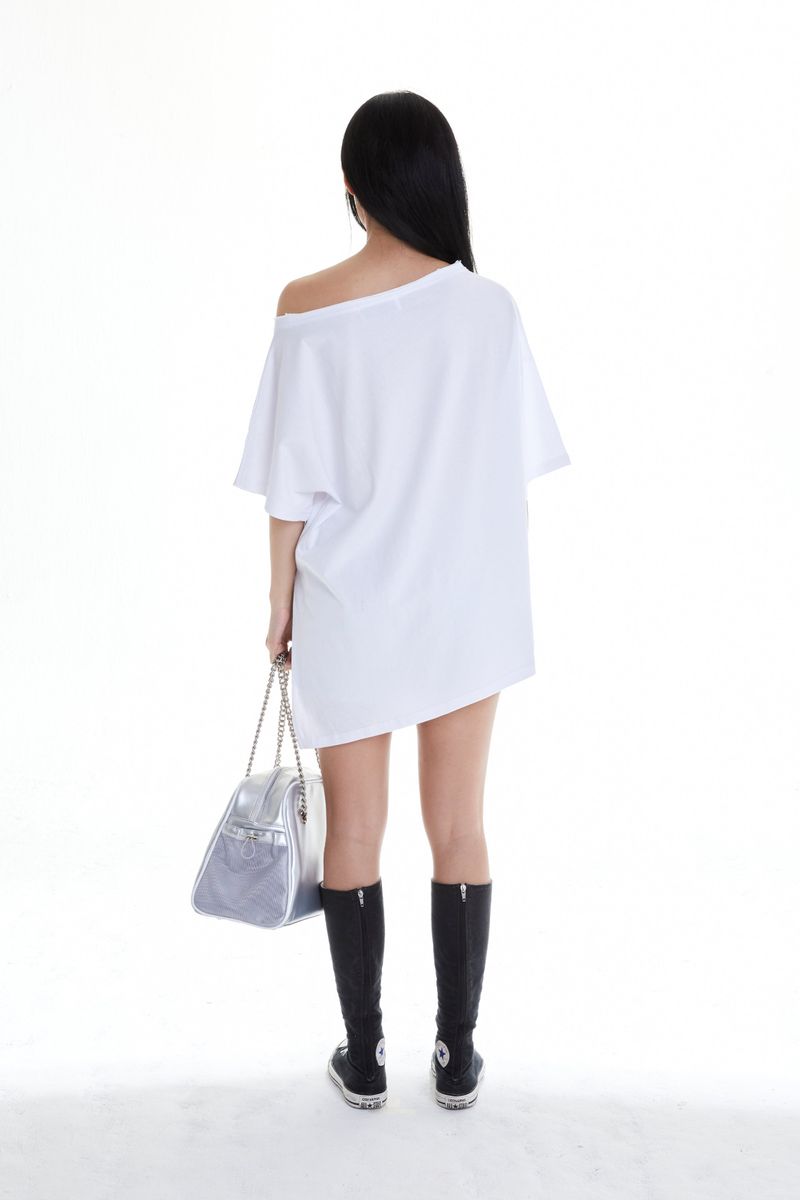 DEPARTURE CUBIC UNBALANCED TOP (WHITE)