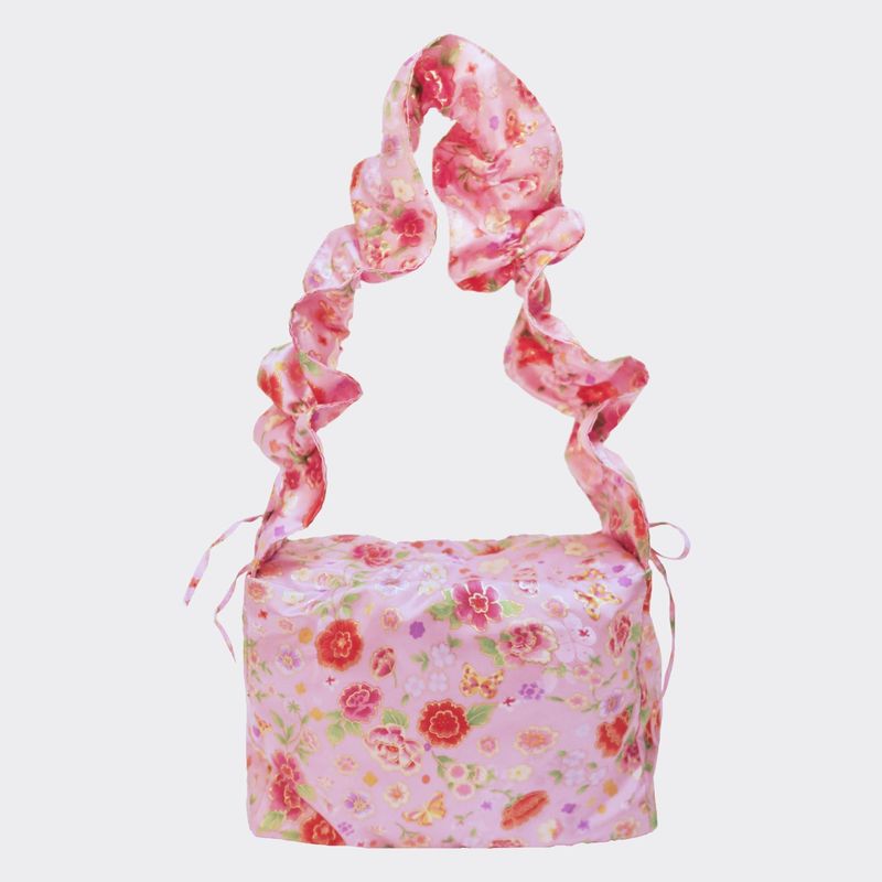 TeenyTiger(ティニータイガー)の「teeny flower frill bag pink(Bags)」