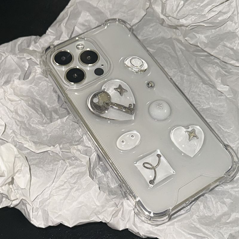 [made]silver charms ver resin phone case 