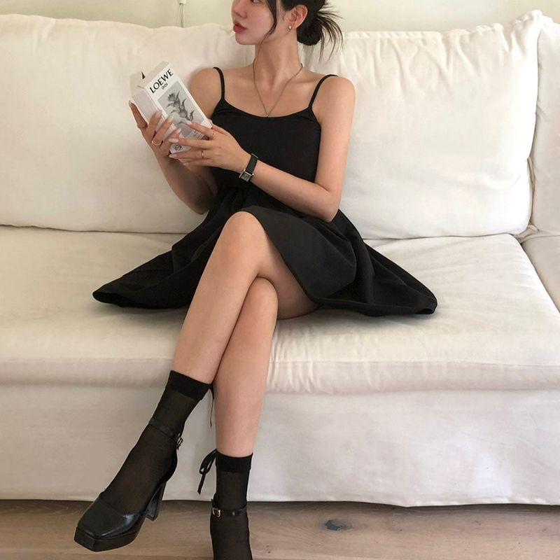 【BELLIDE MADE】ツーレングスメリーフレアレイヤードワンピース
