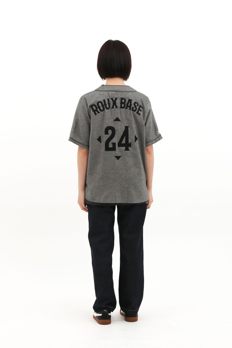  ROUX BASE UNIFORM DUGOUT SHIRTS (BLACK)