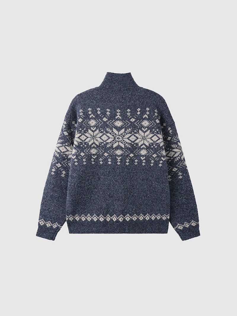 No.1000 P half zipper KNIT
