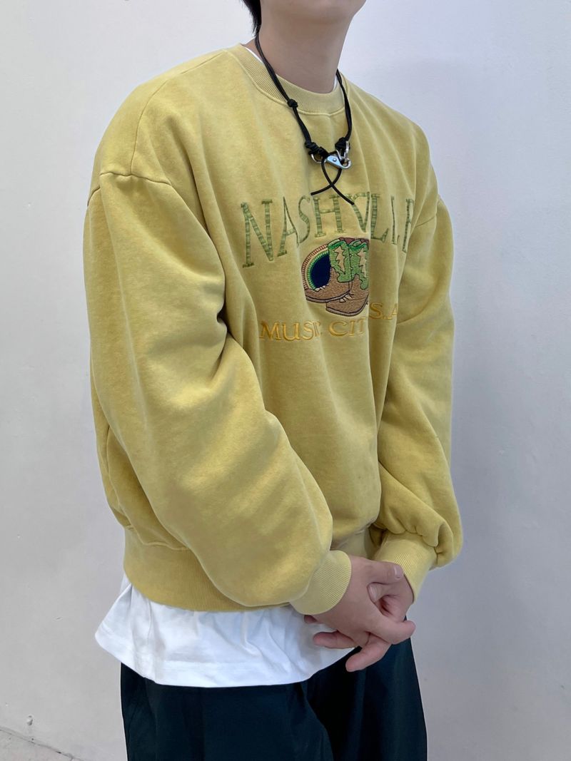 Ville pigment sweatshirts 3C