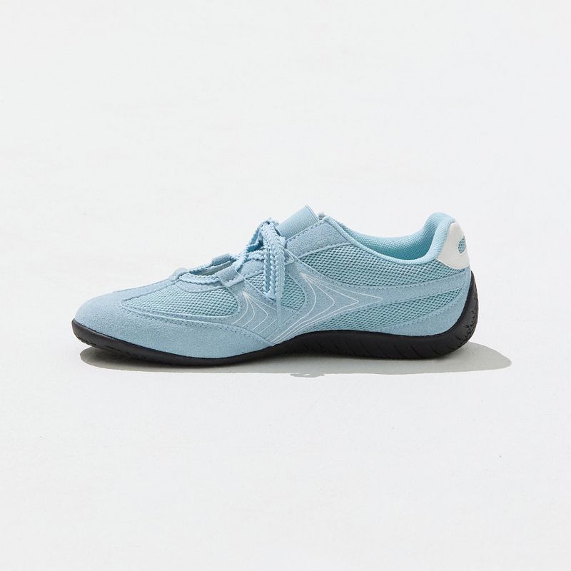 Nudge Lace Up Sneakers - Blue