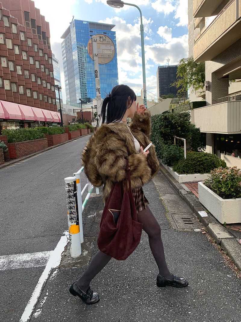 FOX FUR JACKET