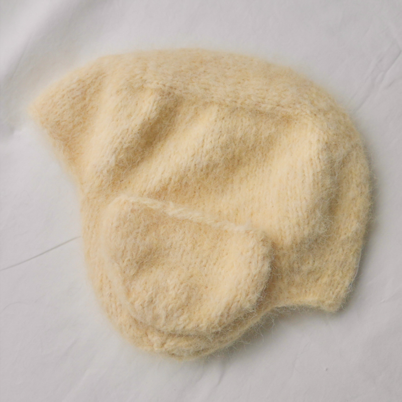 【MADE】 Flap Pocket Beanie - EGG SALAD