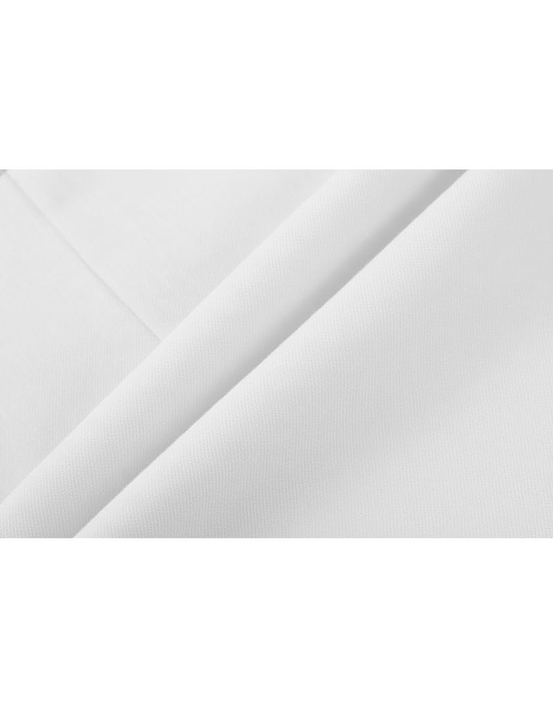 [ATELIER] Spiral Classic Beaded Point Balloon Short Sleeve Long Dress White