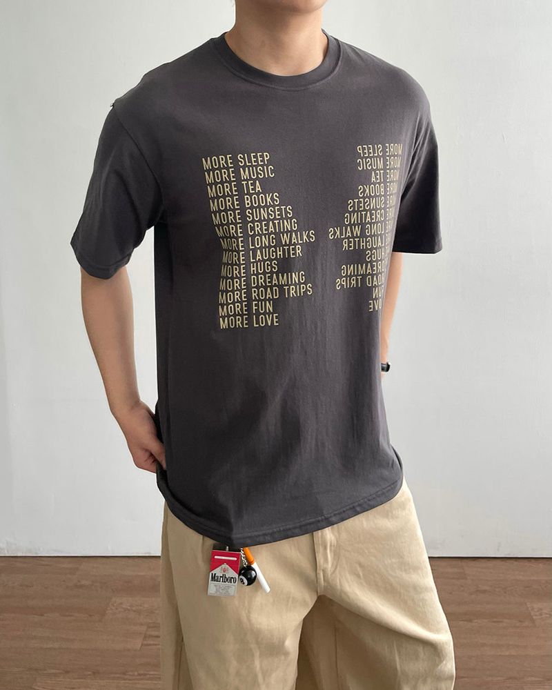 Much Printing Short Sleeve