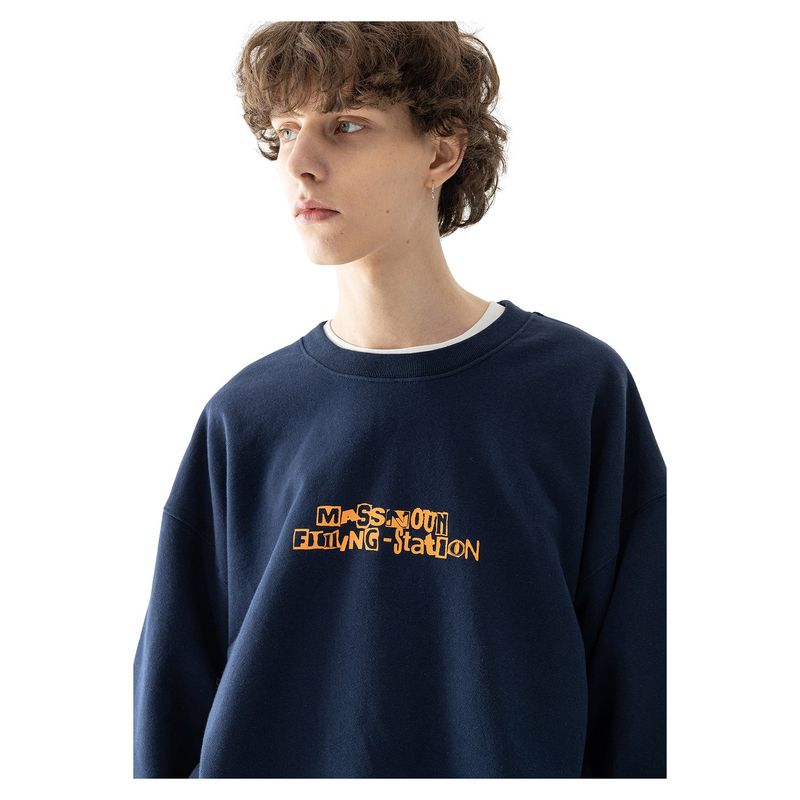 FILLING STATION SWEAT SHIRTS MSHCR003-NV