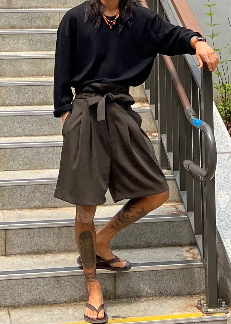 ロープハーフパンツ