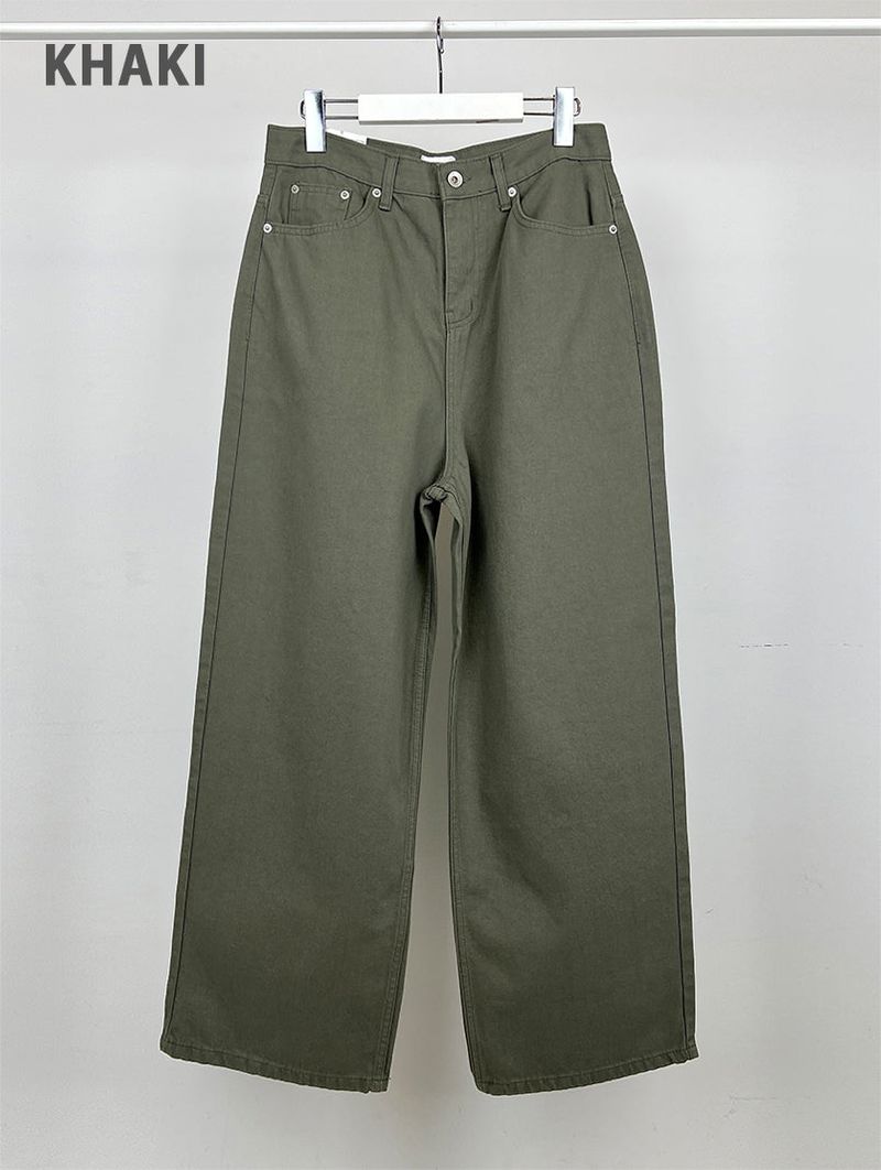 BASIC WIDE PANTS (5C)