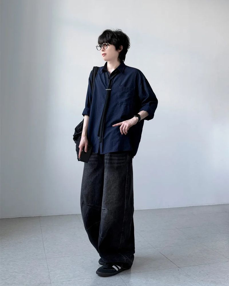 Newlan Stripe Over Shirt