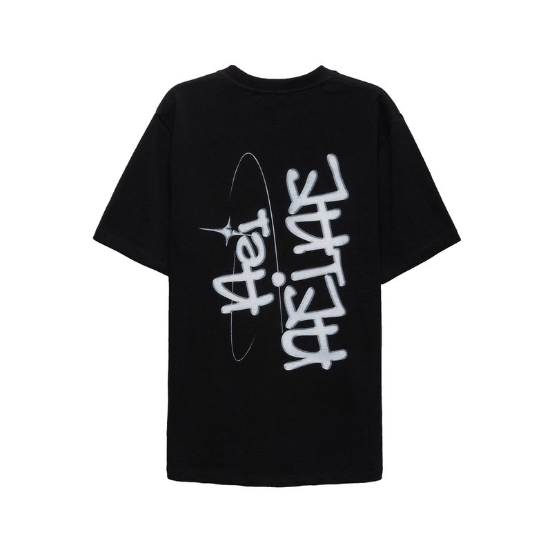 CHROME GRAPHICS T-SHIRTS [BLACK]