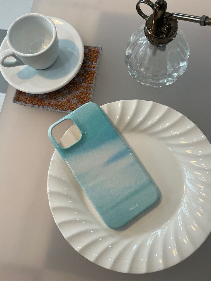 [cloud kissed gradation hard case]