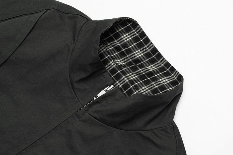 Check Layered Over-fir Jacket