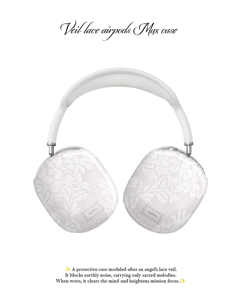 Angel Veil Lace AirPods Max Case