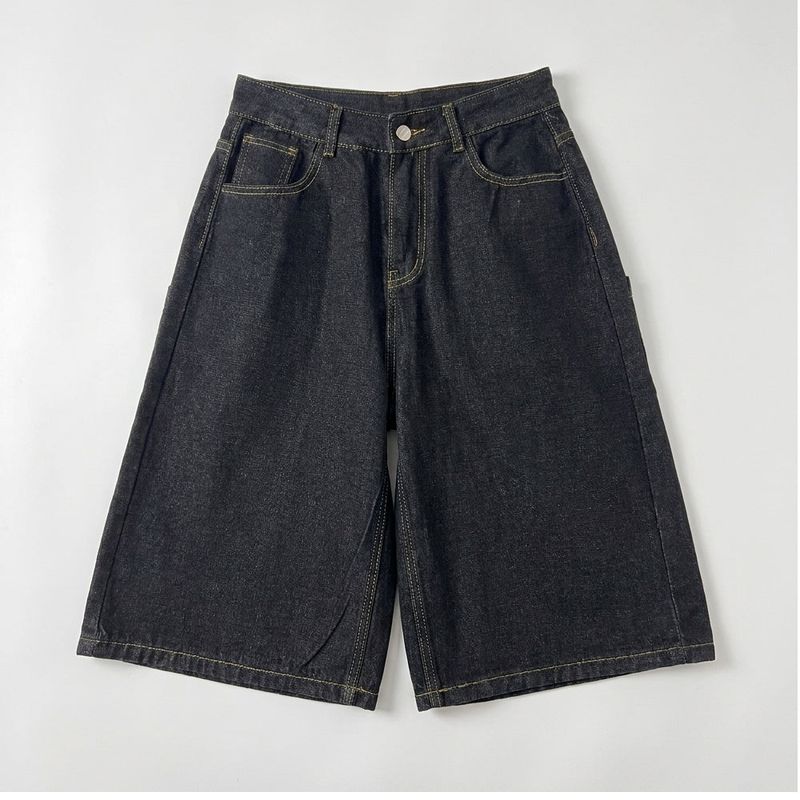 Maltz Multi-Pocket Wide Bermuda Pants