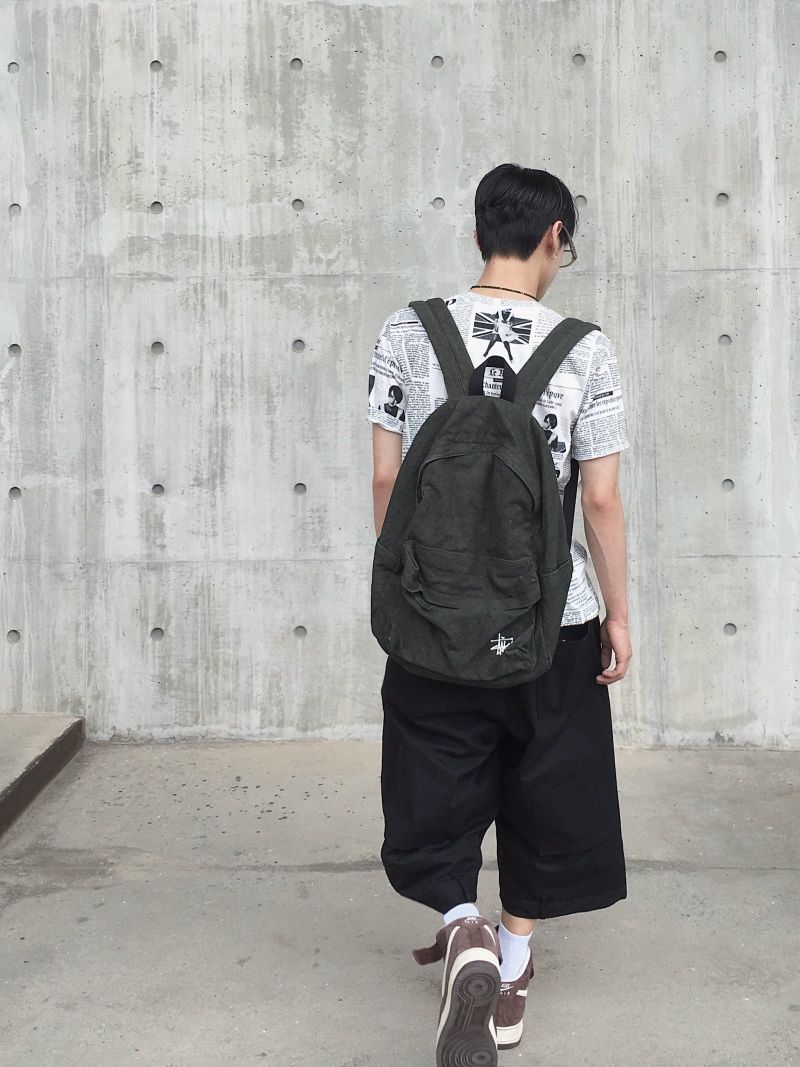 Eva back cargo bermuda pants 3C