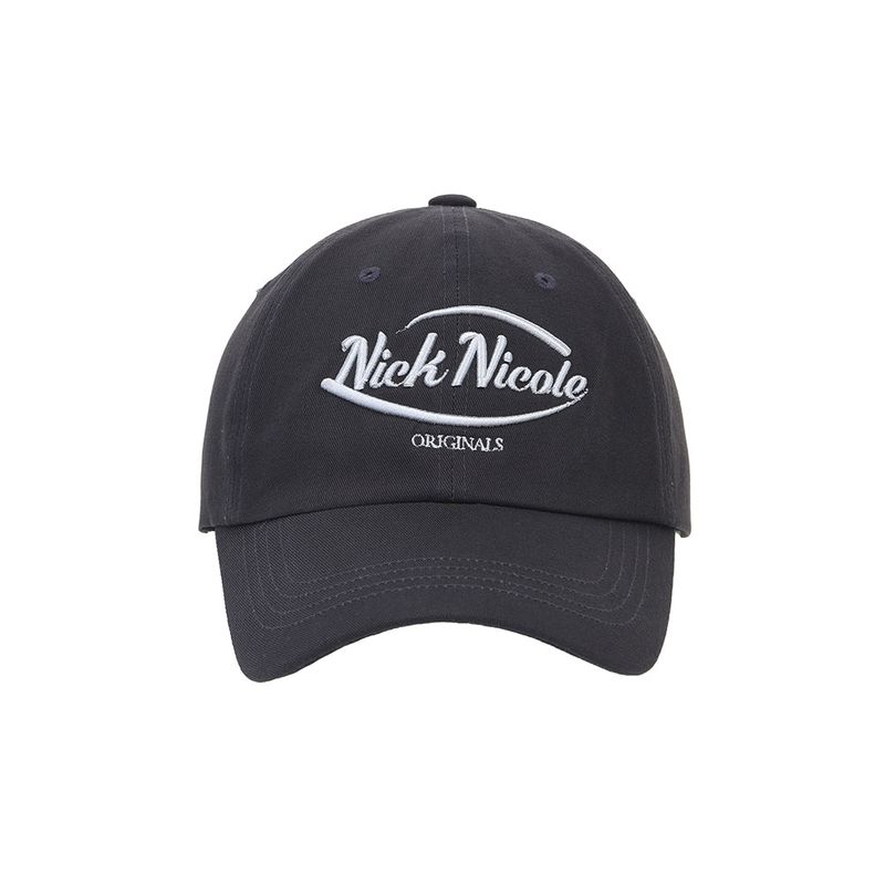 NICK&NICOLE(ニック&ニコール)の「NICOLE ORIGINALS LOGO BALL CAP_CHARCOAL(Hats)」