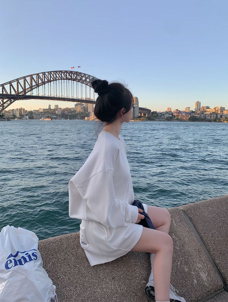 [BELLIDE MADE] Kangaroo Sweat + Shorts Setup