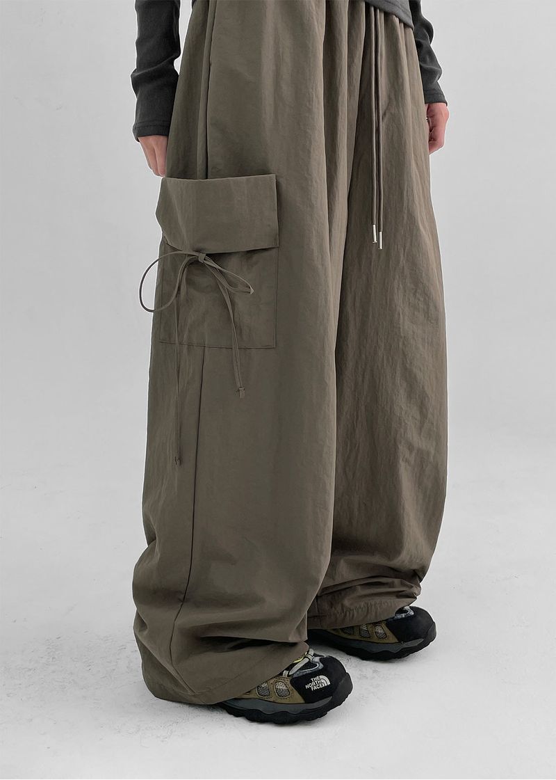 [MADE] Relais Nylon Ribbon Banding Pants