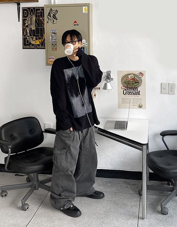 HOLY IN CODE（ホーリーインコード）の「No.0433 shadow golgi KNIT T（Tops）」